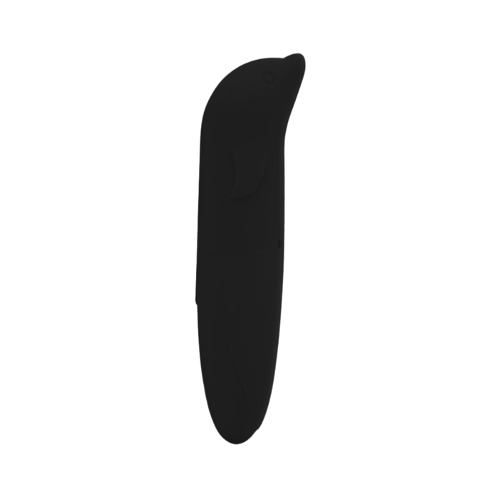 VIBRADOR PARA PONTO G A PILHA - GOLFINHO PRETO
