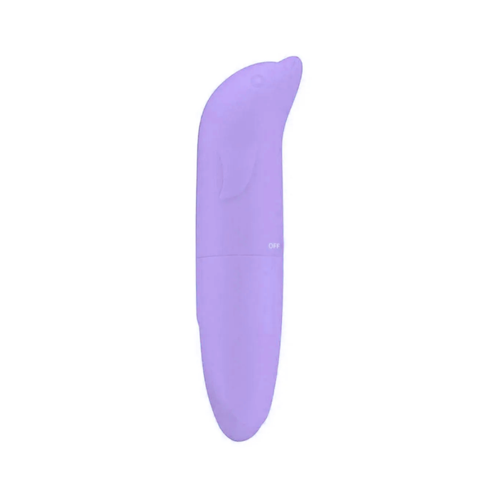 VIBRADOR PARA PONTO G A PILHA - GOLFINHO LILÁS