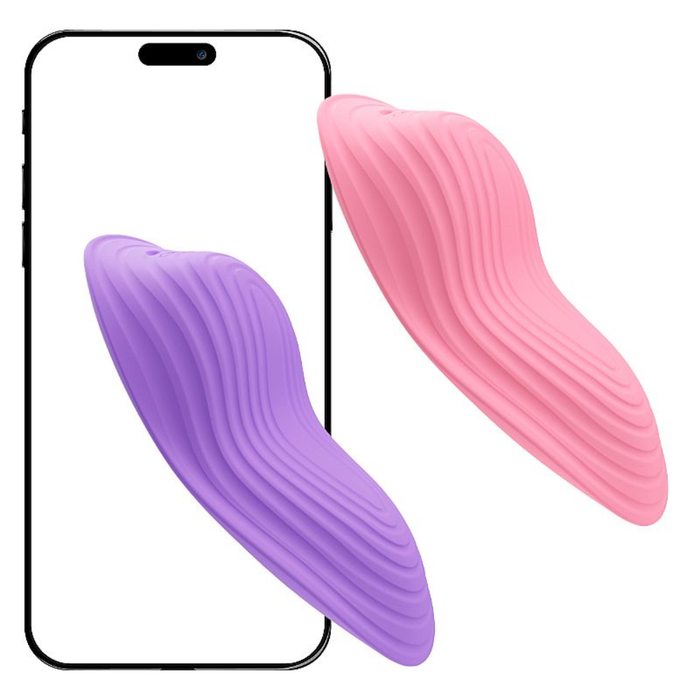 VIBRADOR DE CALCINHA VIA APP - LITTLE PEA - 9,2 X 3,5 CM