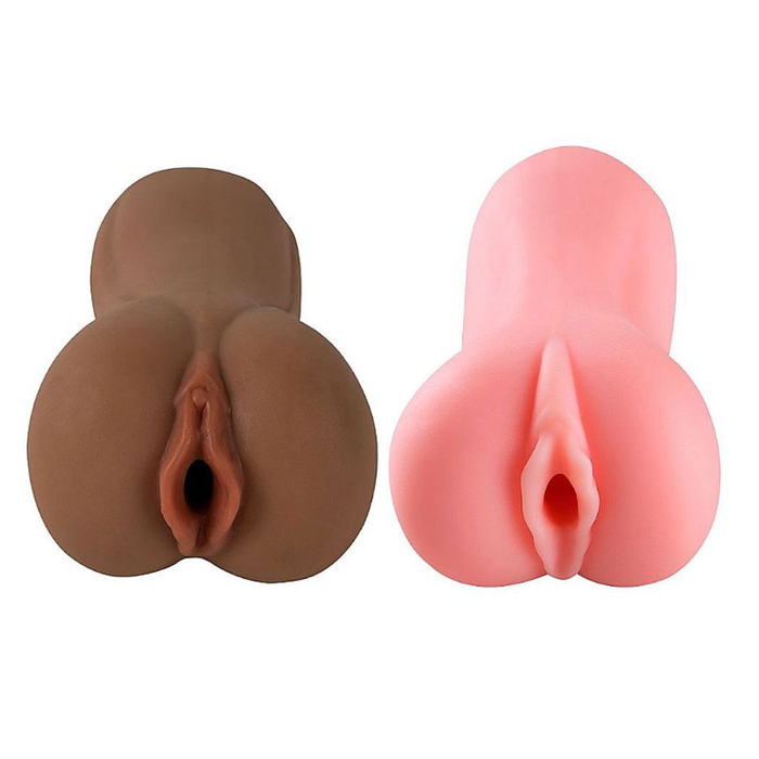MASTURBADOR MASCULINO EM CYBERSKIN - BOCA E VAGINA 2