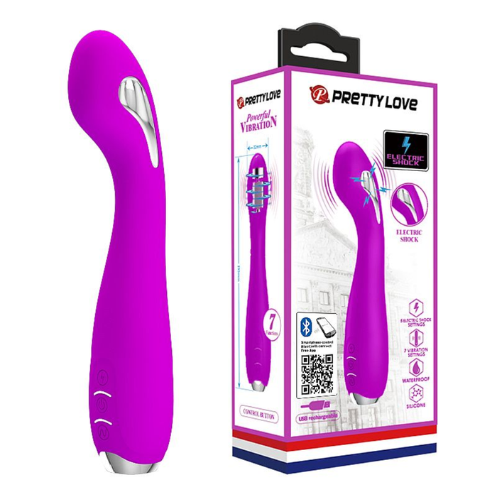 VIBRADOR DE PONTO G COM CHOQUE E FUNÇÃO APP - HOMUNCULUS