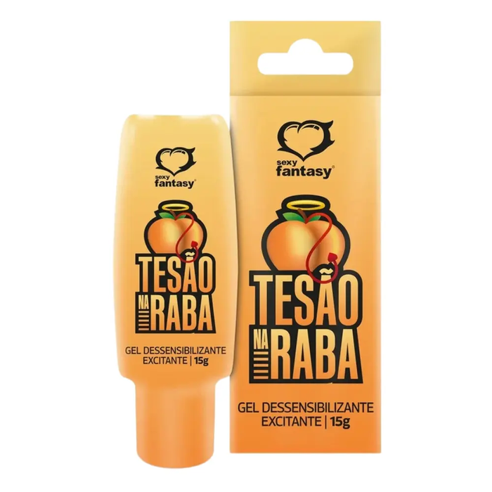 GEL DESSENSIBILIZANTE EXCITANTE ANAL - TESÃO NA RABA - 15G