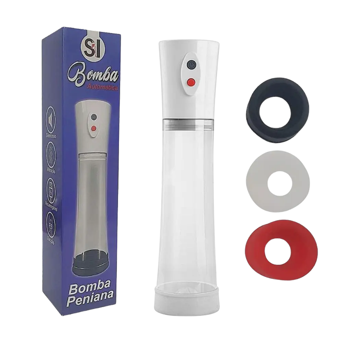 BOMBA PENIANA RECARREGÁVEL - PÊNIS PUMP