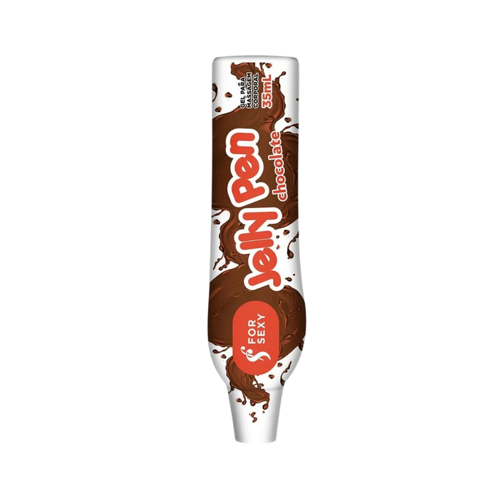 CANETA COMESTÍVEL CHOCOLATE - JELLY PEN - 35 ML