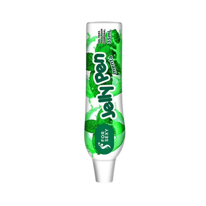 CANETA COMESTÍVEL MENTA - JELLY PEN - 35 ML