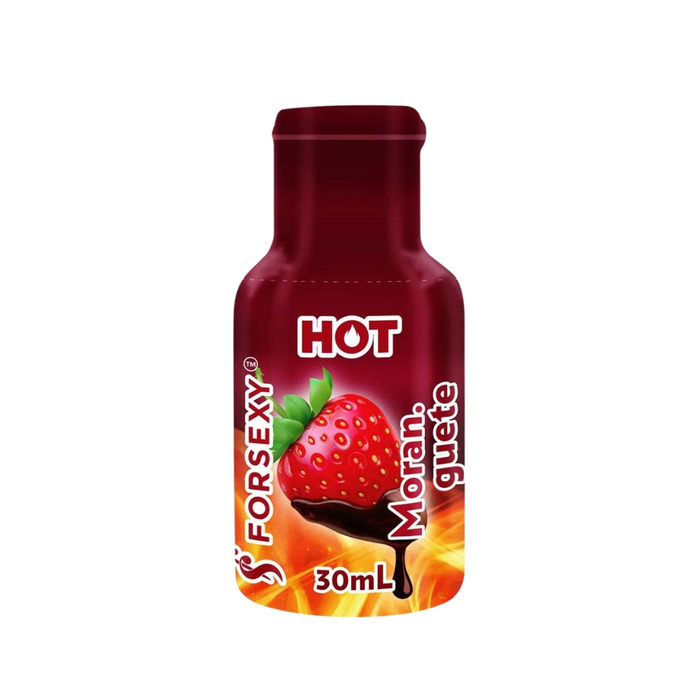 GEL HOT BEIJÁVEL MORANGUETE - 30 ML