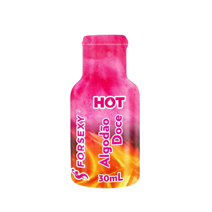 GEL HOT BEIJÁVEL ALGODÃO DOCE - 30 ML