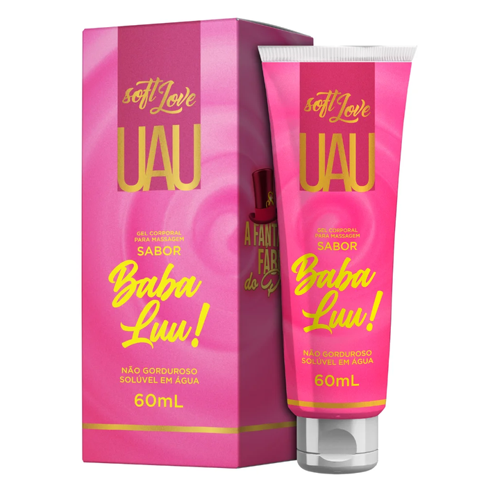 LUBRIFICANTE UAU BABA LUU - 60ML SOFT LOVE