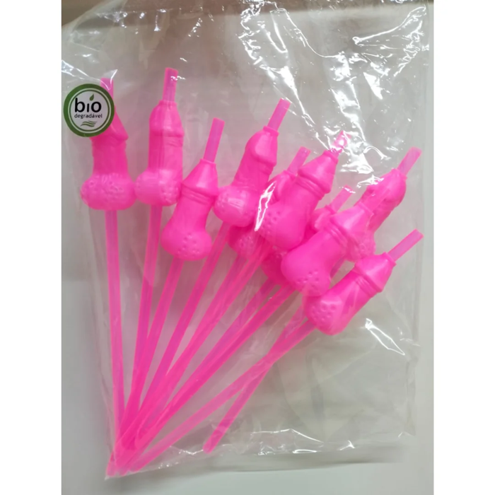 CANUDO ERÓTICO NEON PINK - PACOTE C/ 10