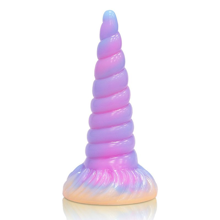 PLUG ANAL CÔNICO ALIEN FLUORESCENTE - 20,5 X 5,0 CM