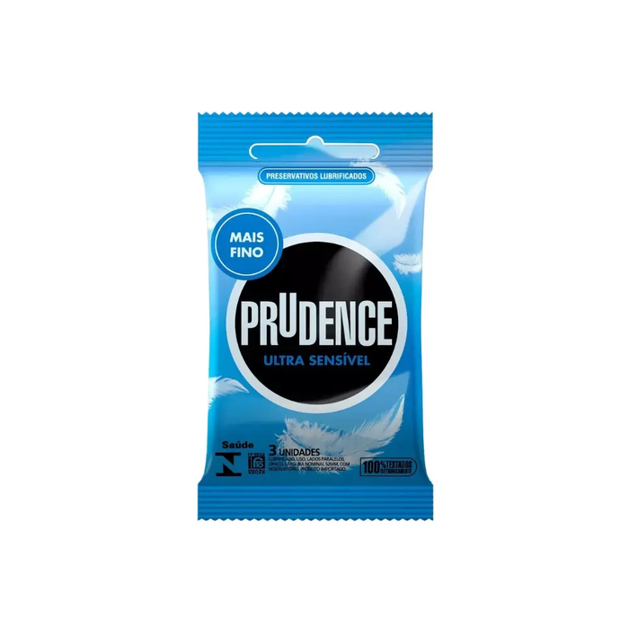 PRESERVATIVO ULTRA SENSIVEL COM 3UN - PRUDENCE