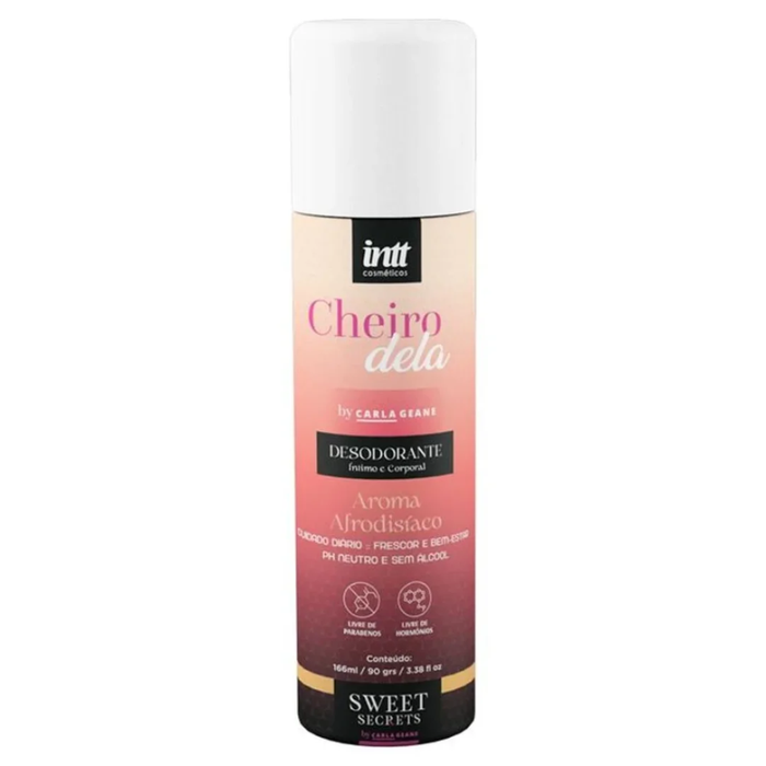 DESODORANTE INTIMO E CORPORAL - CHEIRO DELA 166ML