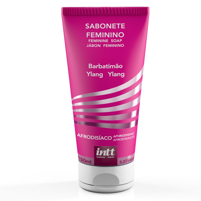 SABONETE INTIMO FEMININO AFRODISIACO - YLANG YLANG E BARBATIMÃO 150ML