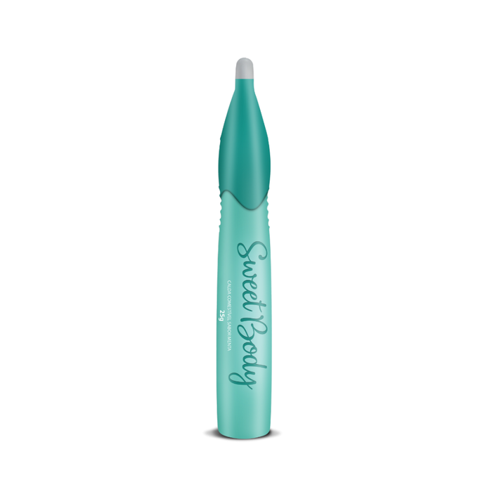 CANETA COMESTIVEL SWEET BODY MENTA 25G