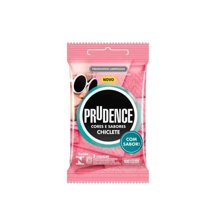 PRESERVATIVO CHICLETE C/3 - PRUDENCE