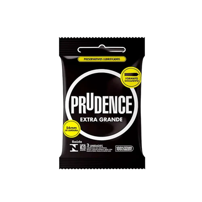 PRESERVATIVO EXTRA GRANDE C/3 - PRUDENCE
