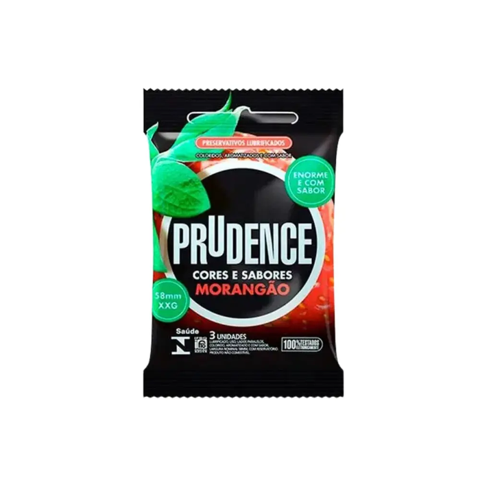 PRESERVATIVO MORANGÃO C/3 - PRUDENCE