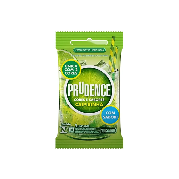 PRESERVATIVO CAIPIRINHA C/3 - PRUDENCE