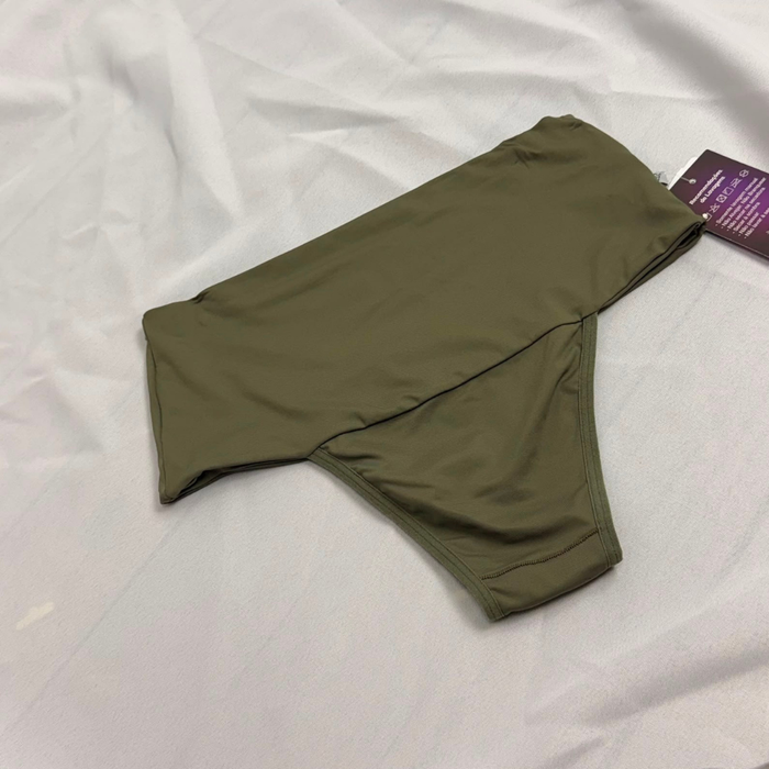 CALCINHA PALA DISFARÇA BARRIGA - VERDE MAJOR - TAM GG