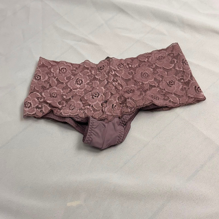 CALCINHA DE RENDA - SATIN - TAM G