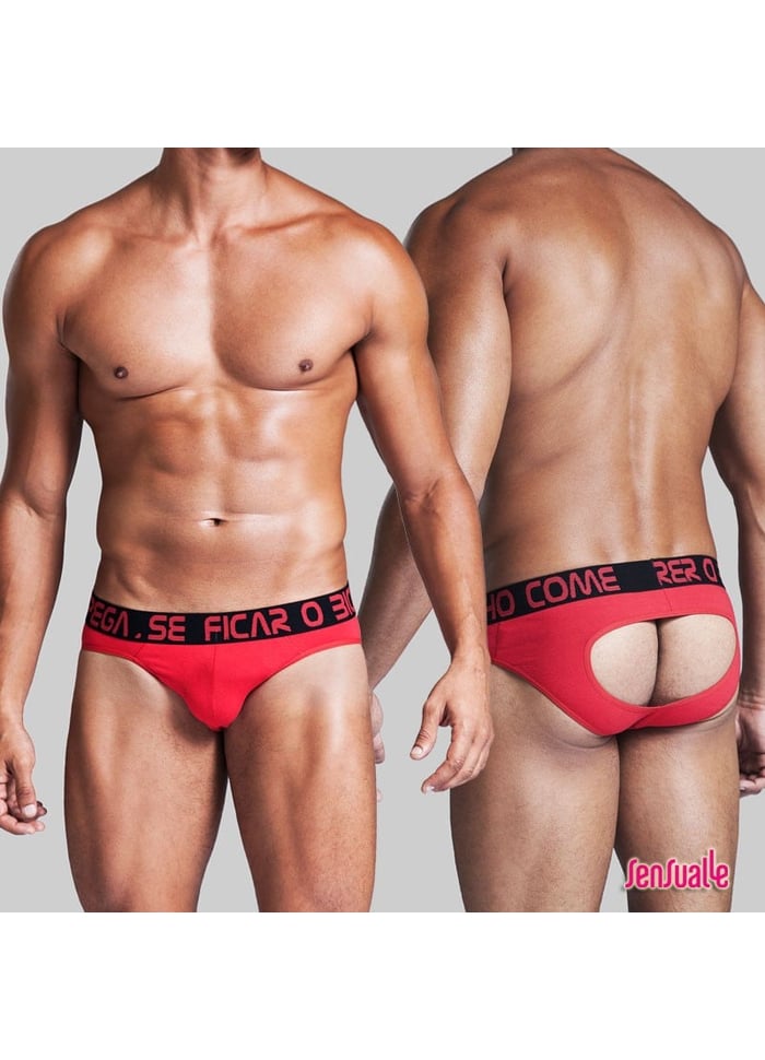 Cueca Sensual com Abertura no Bumbum
