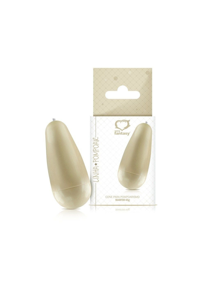 CONE POMPOAR PESINHO MARFIM 45G SEXY FANTASY