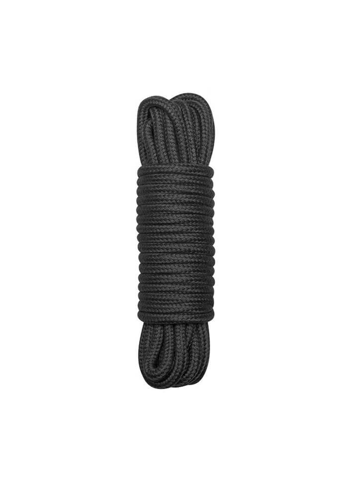 Corda para Bondage em Algodão Preto com 5 Metros Cotton Rope