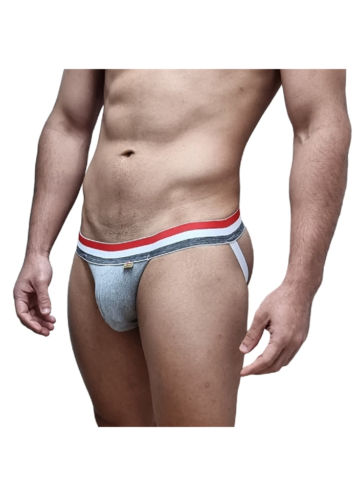 Jocker Cinza em Cotton Bicolor 