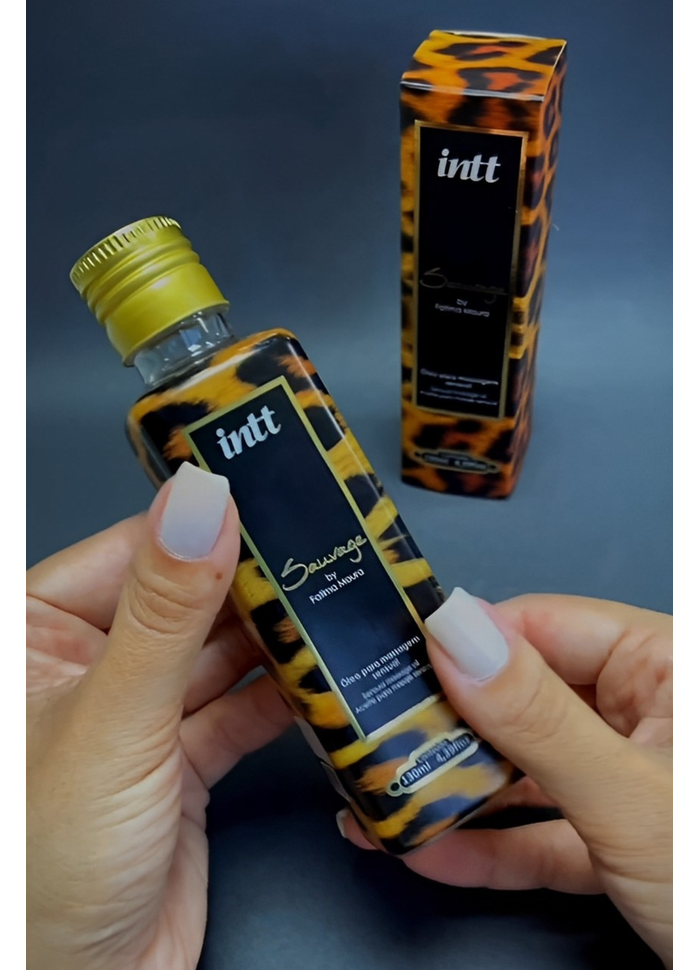 ÓLEO PARA MASSAGEM SELVAGEM 130ML INTT
