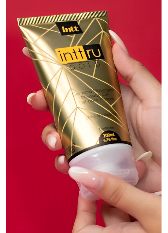 INTT RU GOLD GEL PARA MASSAGEM 200ML INTT