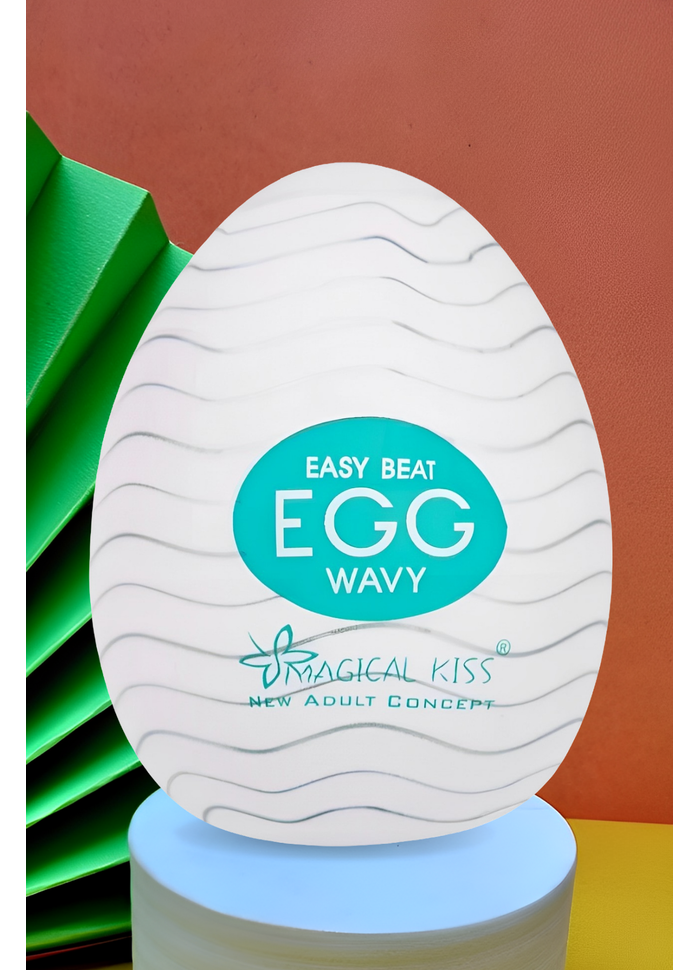 Masturbador Egg Magical Kiss Wavy