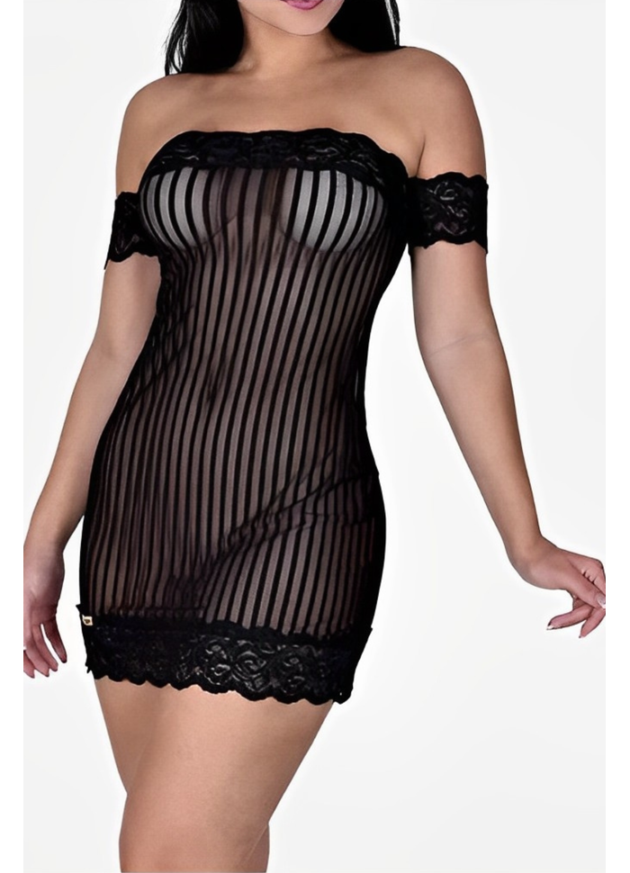 CAMISOLA LINHA LUXO COM TRANSPARÊNCIA SENSUALLE