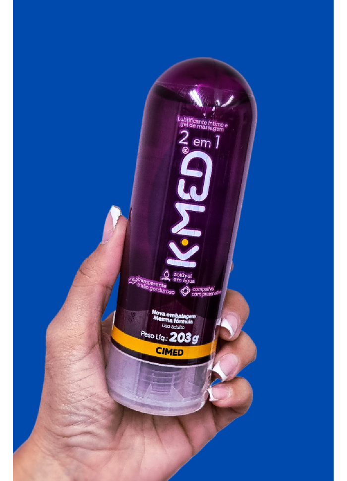 K-Med 2 em 1 Gel de Massagem e Lubrificante Íntimo 203ml