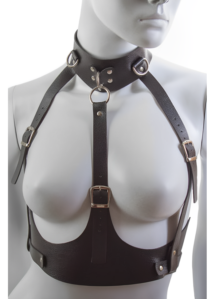 Harnês Feminino em Couro