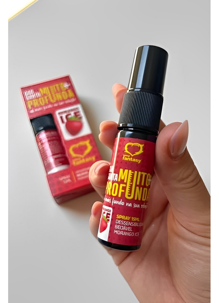 Spray Garganta Muito Mais Profunda Sexy Fantasy