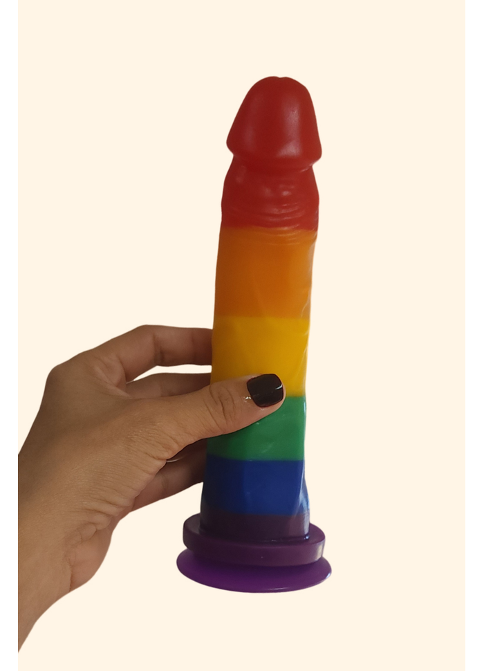 Prótese com Ventosa Pride 20 x 4,5cm