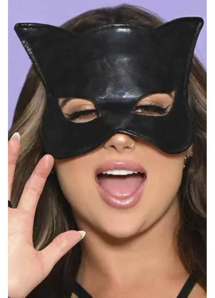 Máscara de gatinha 