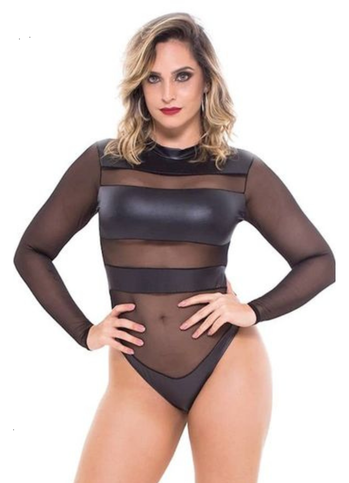 Body Manga Longa 