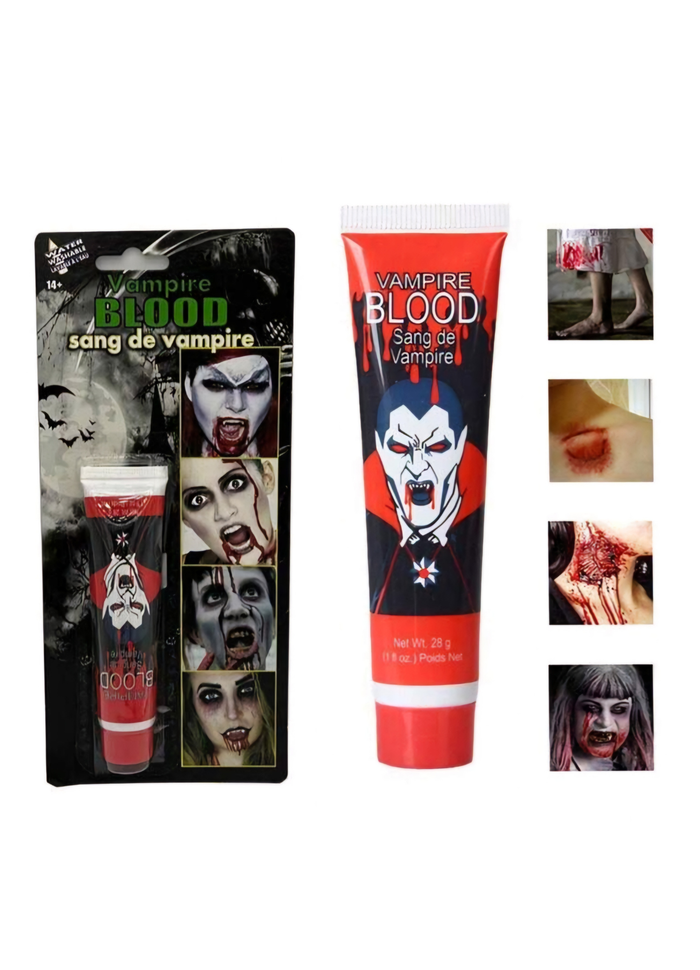 Sangue falso Vampiro, Bruxa Halloween 