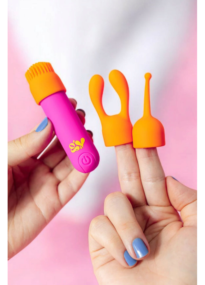 Vibrador Bullet 4 em 1 Recarregável Fun Good Vibres
