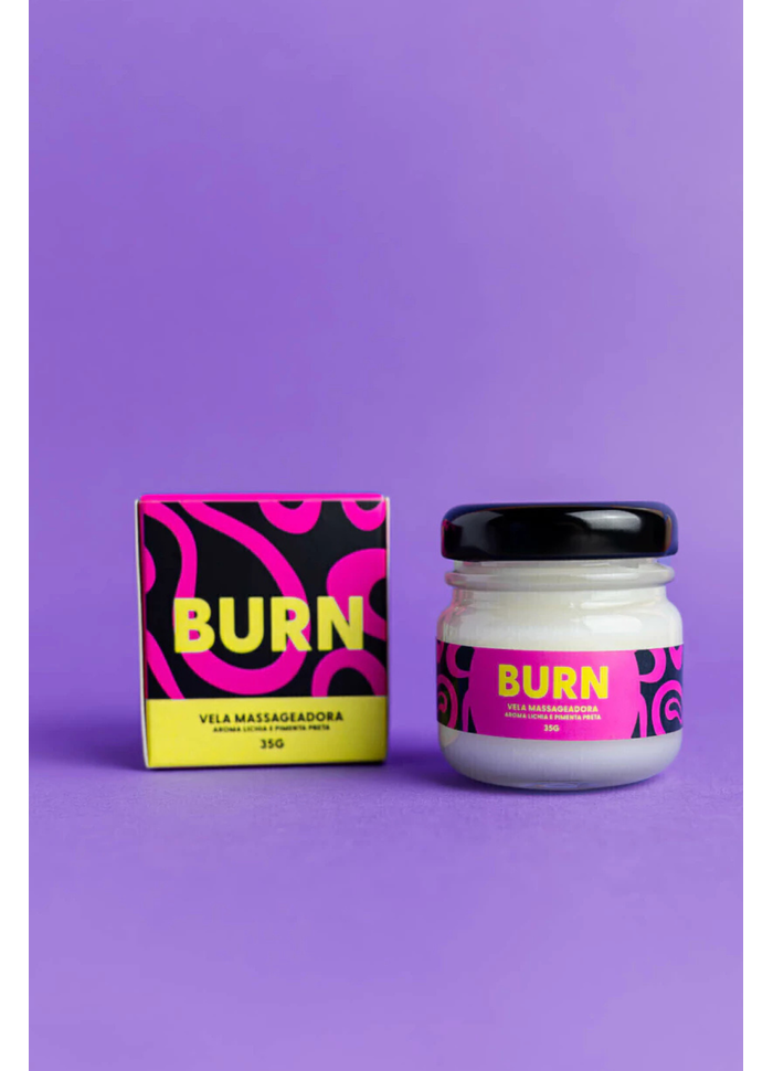 Vela de Massagem Good Vibres Burn