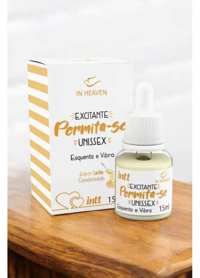 EXCITANTE UNISSEX ESQUENTA E VIBRA PERMITA-SE INTT