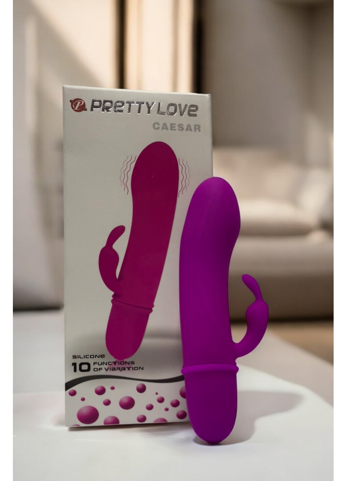 Vibrador com 10 Vibrações  Pretty Love Caesar