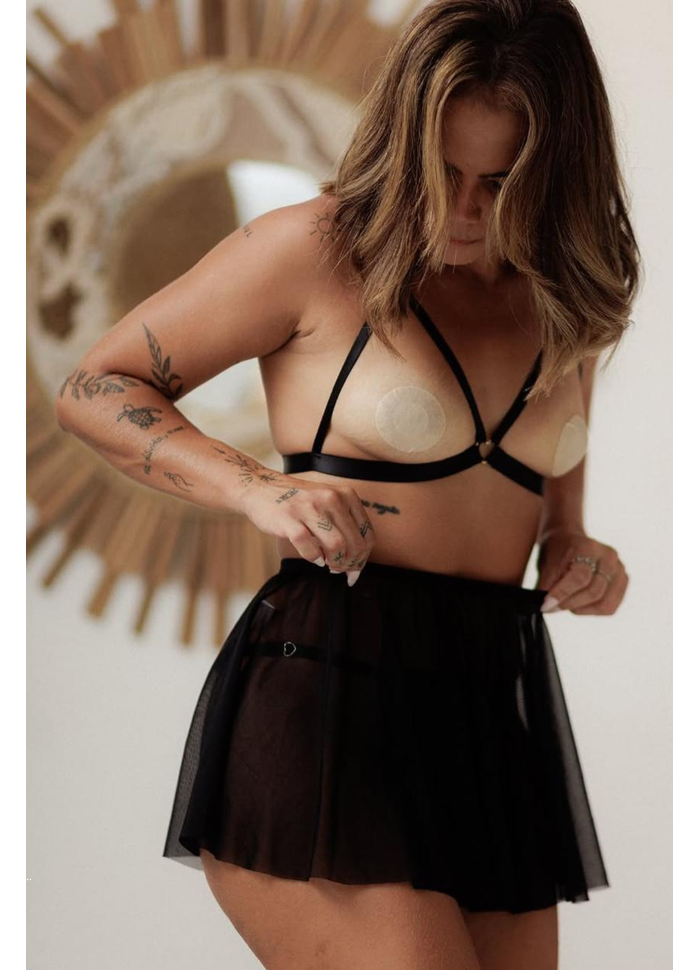 Conjunto Sexy com Sainha Princess