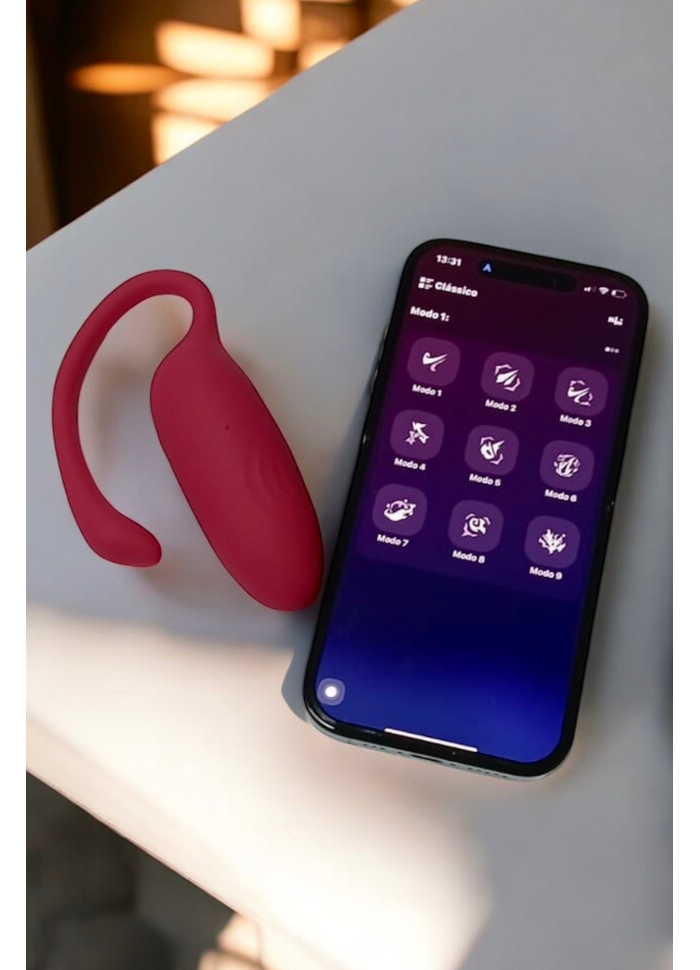 Vibrador com App para celular Flamingo Ball