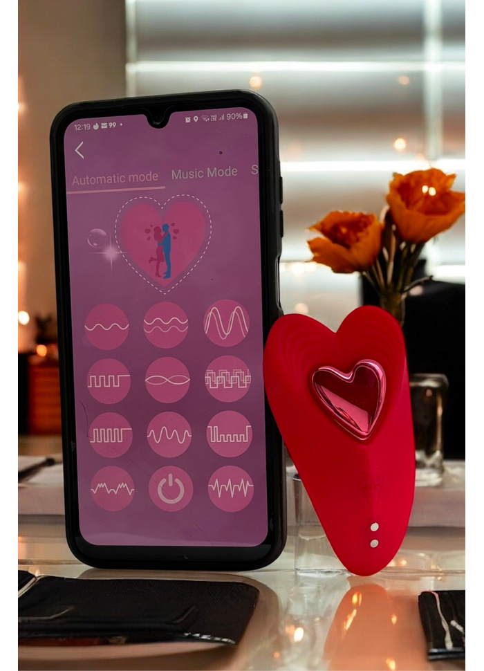 Vibrador de Calcinha com App Para Celular Date Perfeito