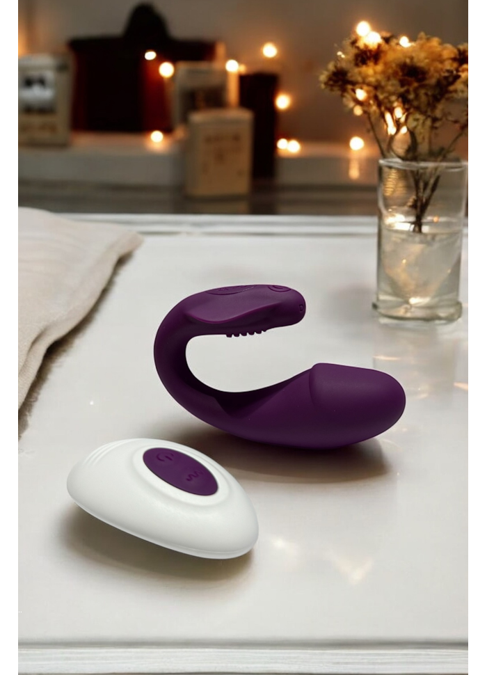 Vibrador de Casal com controle remoto Cici