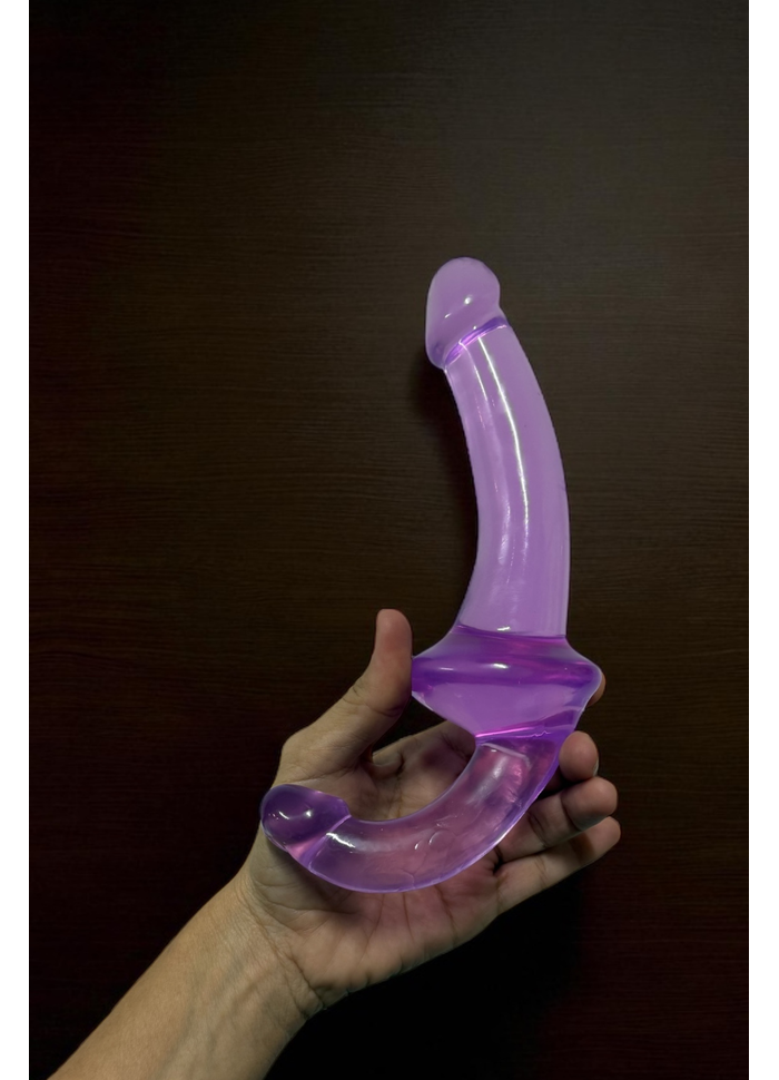 Dildo duplo Strapless 23 x 3,6cm 