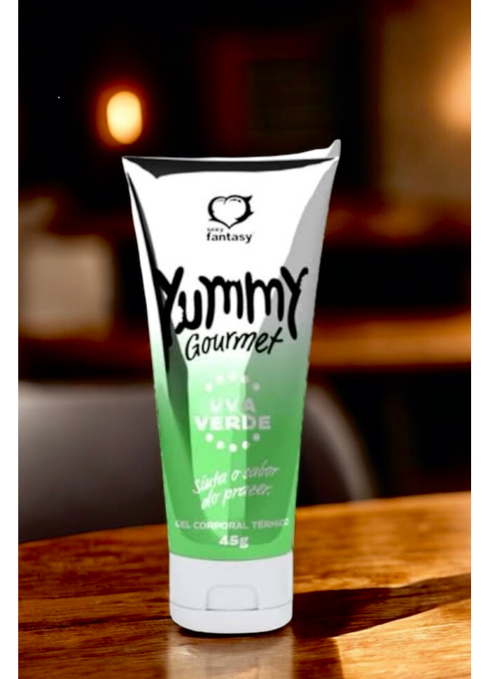 Gel Térmico com sabor Uva Verde Yummy 45g