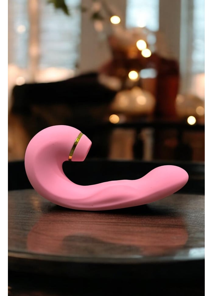 Kiss Amanda Sugador e Vibrador 3 em 1 com Power Touch